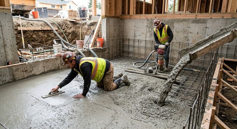 Basement Concrete Installation in Baltimore, MD