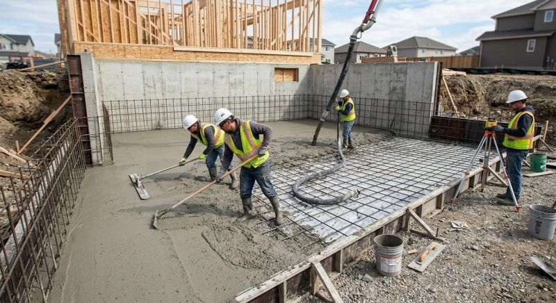 Basement Concrete Installation in Sykesville, MD