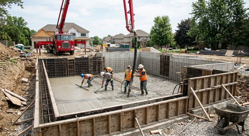 Basement Concrete Pouring in Baltimore, MD