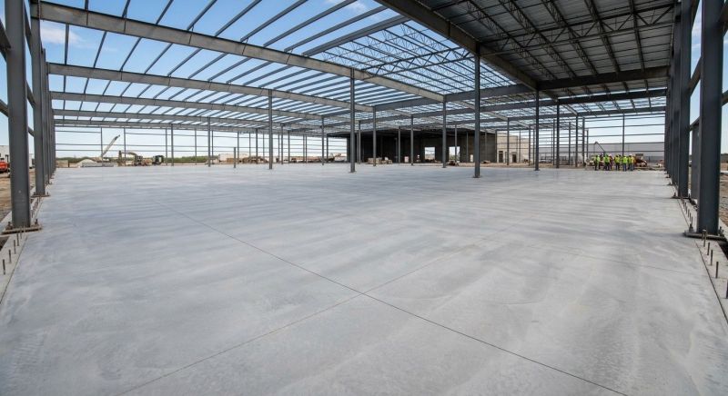 Commercial Slab Construction in Hanover, MD