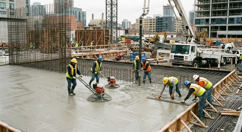Commercial Slab Construction in Joppa, MD