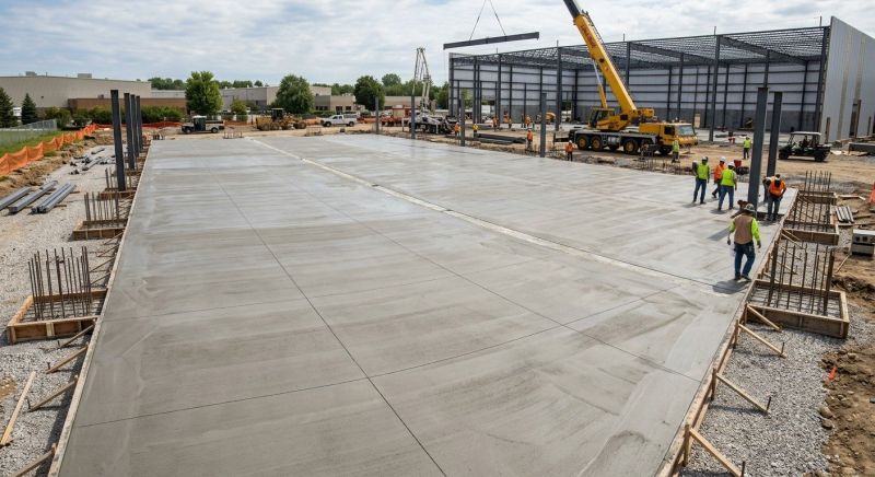 Commercial Slab Construction in Baltimore, MD