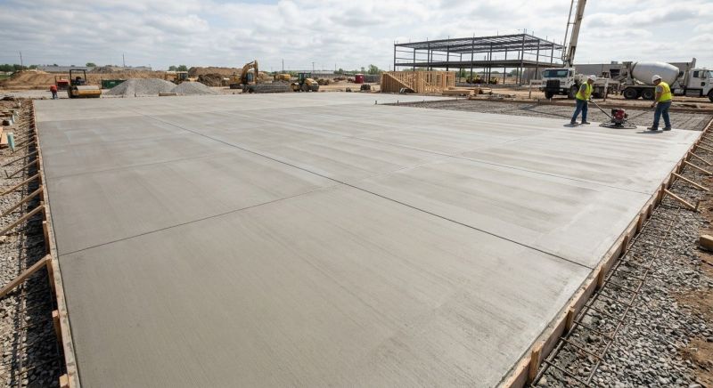 Commercial Slab Installation in Parkton, MD