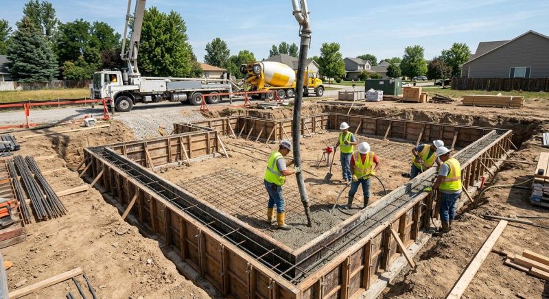 Foundation Construction in Abingdon, MD