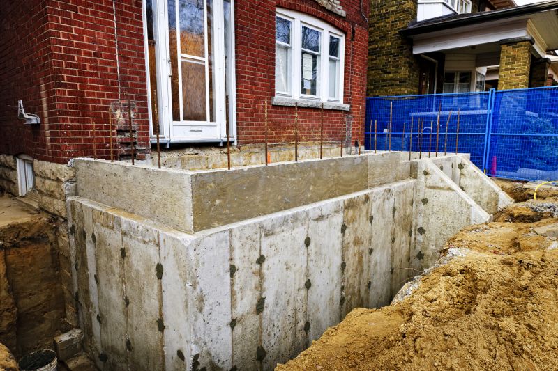 Foundation Construction in Fort George G Meade, MD