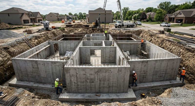 Foundation Construction in Mount Airy, MD