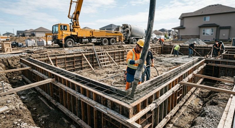 Foundation Wall Pouring in Arnold, MD