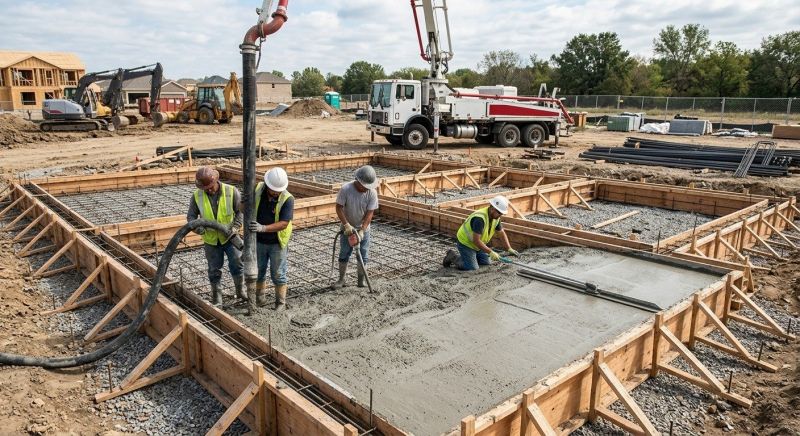 Foundation Wall Pouring in Hampstead, MD