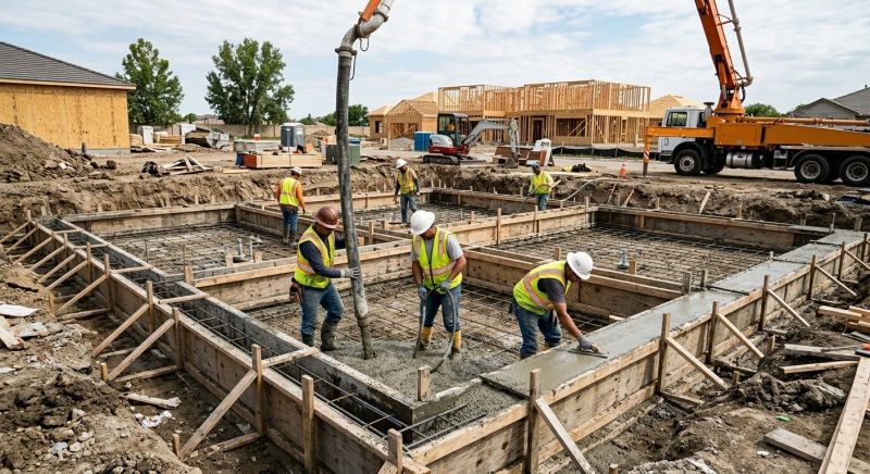 Poured Foundation Installation in Baltimore, MD